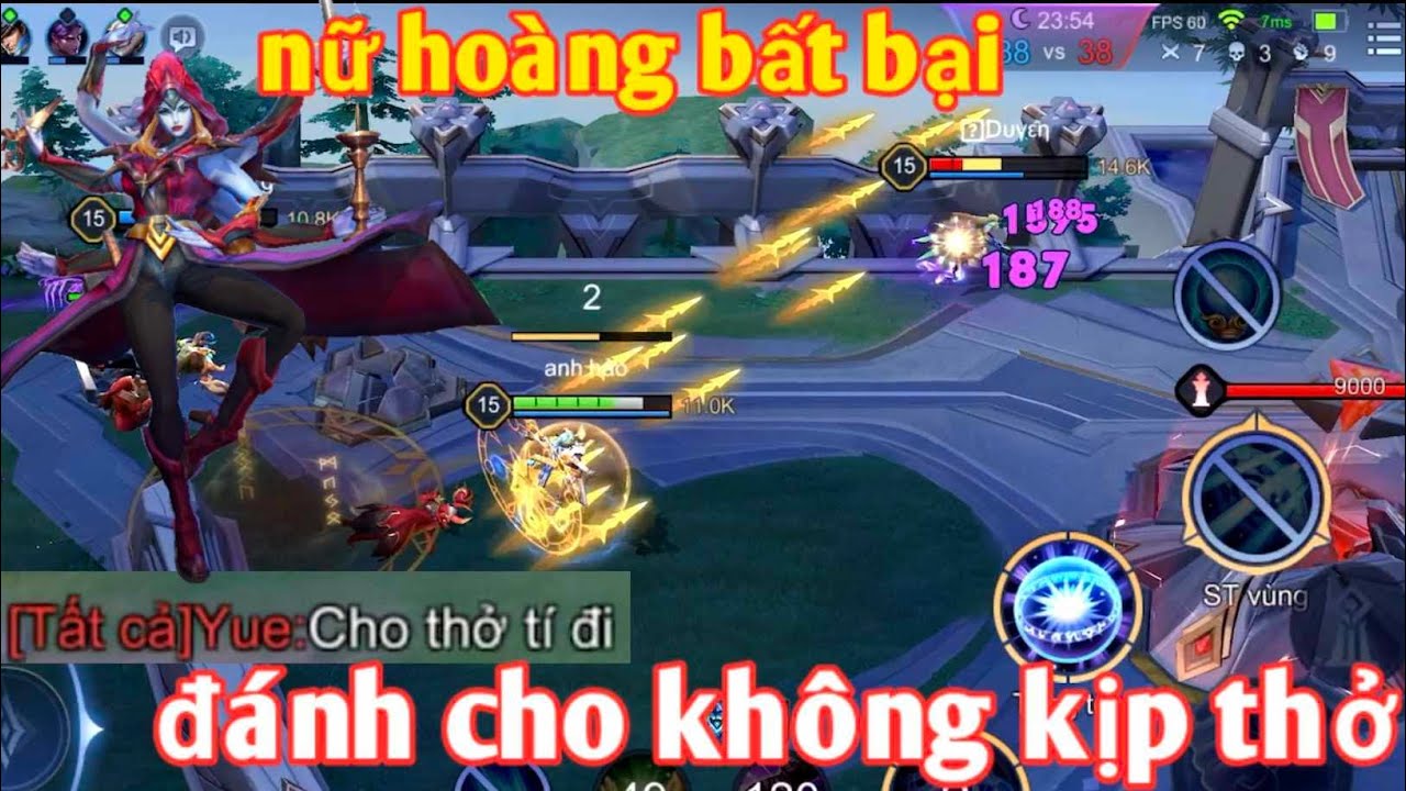 Liên Quân _ Team Bạn Xin Được Thở Khi Gặp Phải Nữ Hoàng Bất Bại Kahlii | Bắn Vậy Thứ Nào Chịu Nổi