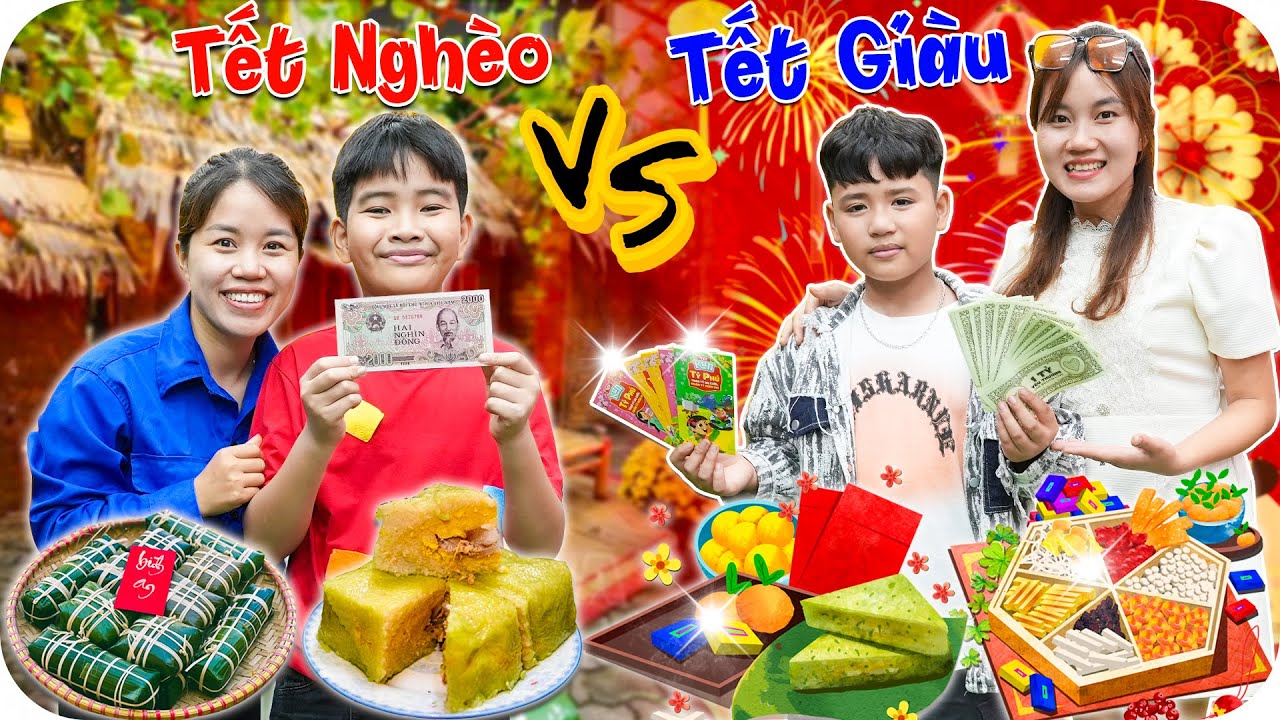 Tết Con Nhà Giàu Vs Tết Con Nhà Nghèo ♥ Minh Khoa TV