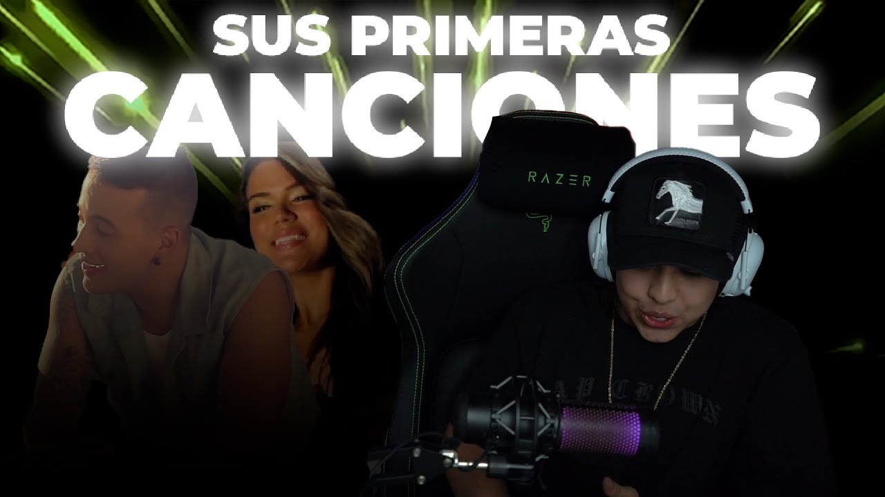 Reaccionando a primeras canciones de famosos | WestCol