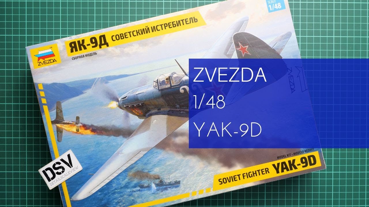 Zvezda 1/48 Yak-9D (4815) Review