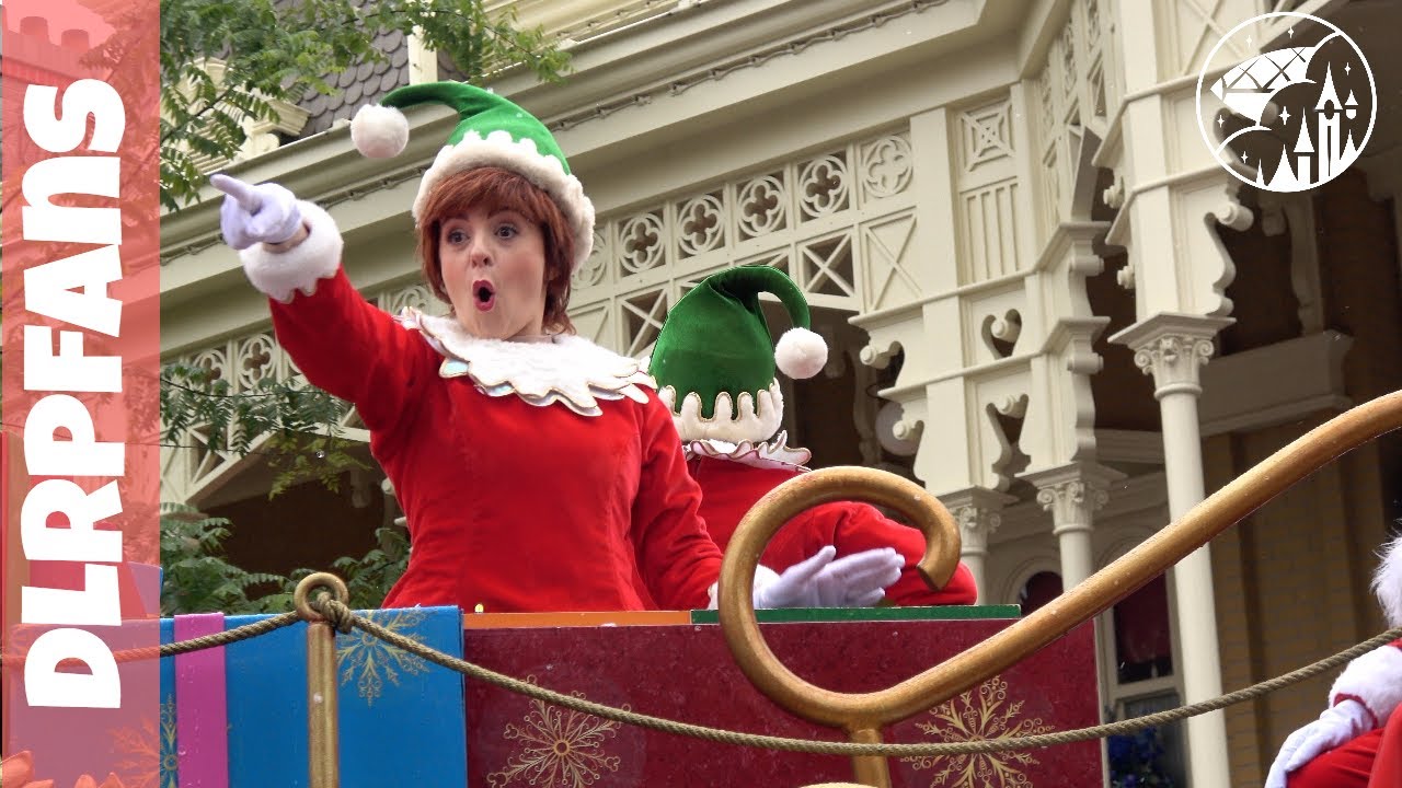 First Christmas Parade 2017 at Disneyland Paris