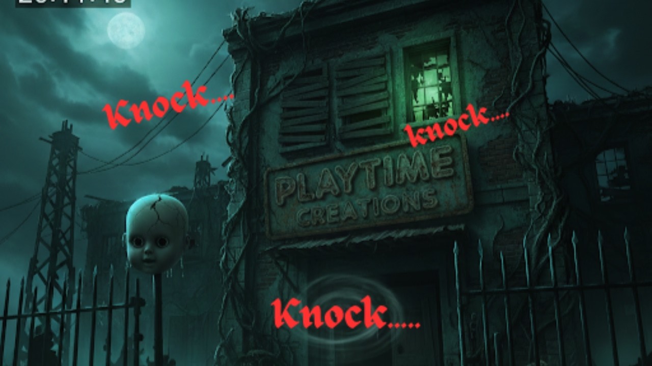 I visited A haunted toy factory after 8 pm ! ....