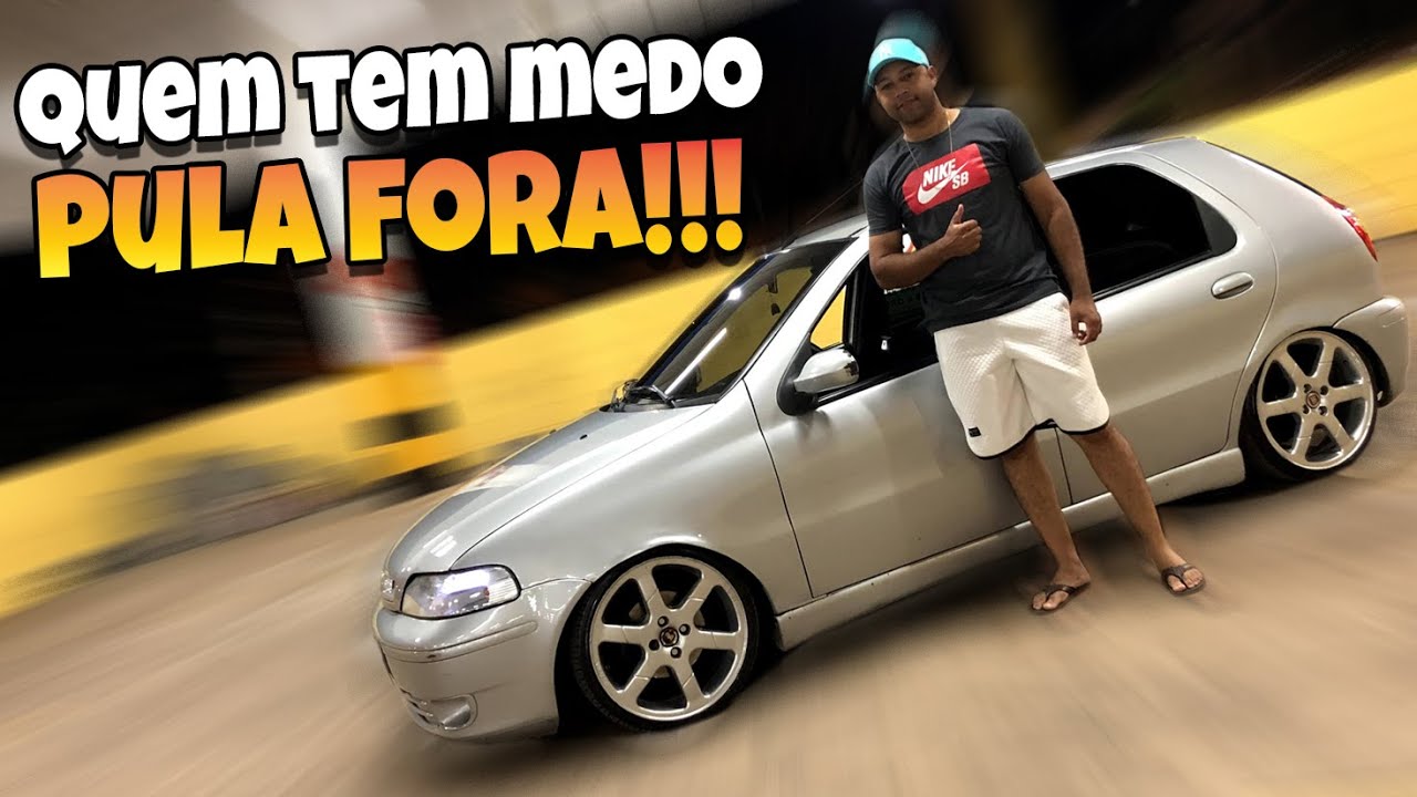 PALIO 1.8 REBAIXADO NA FIXA DAKENAIP + PROSA COM QUEM TEM MEDO PULA FORA!