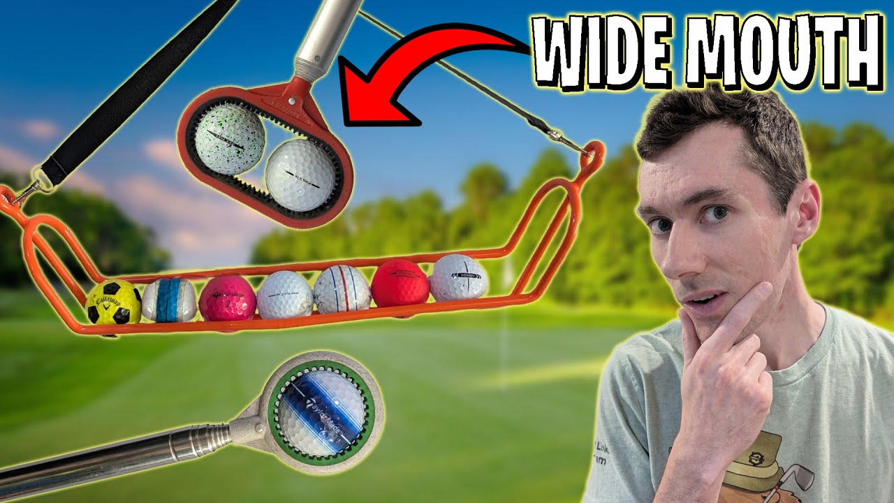 Golf Ball Hunting in 4K! Crazy New Golf Ball Retrievers! 🤯