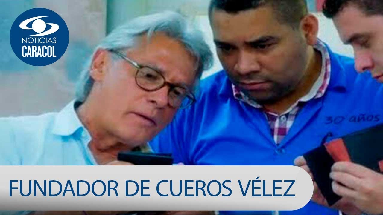 Vendiendo cinturones al hombro: así empezó el fundador de Cueros Vélez | Noticias Caracol