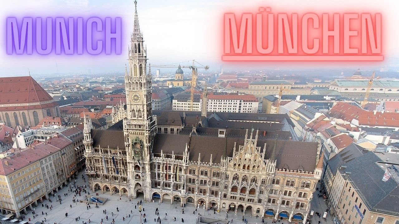 Munich, Germany 🇩🇪 Amazing Winter Night Walk | 4K HDR