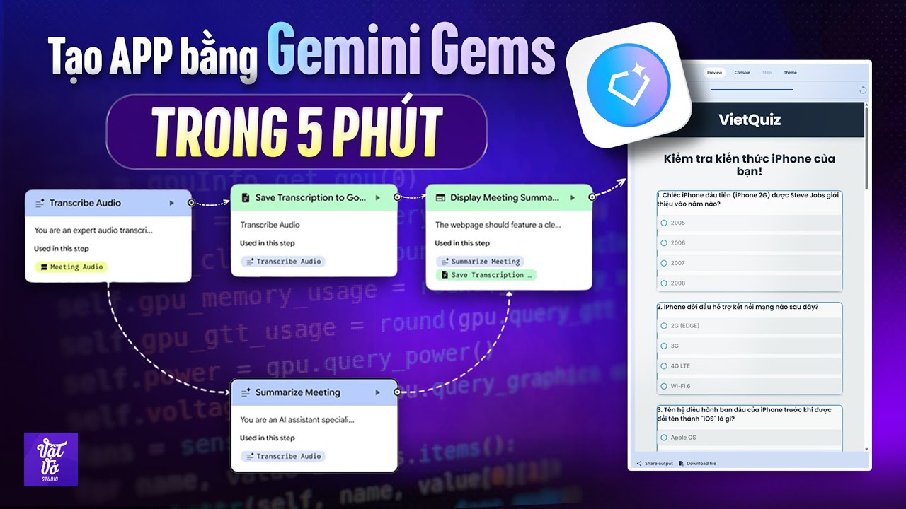 Tất Tần Tật Về Gemini Gems: AI Tự Động Hoá Của Google, Tiết Kiệm 69% Tốc Độ Làm Việc