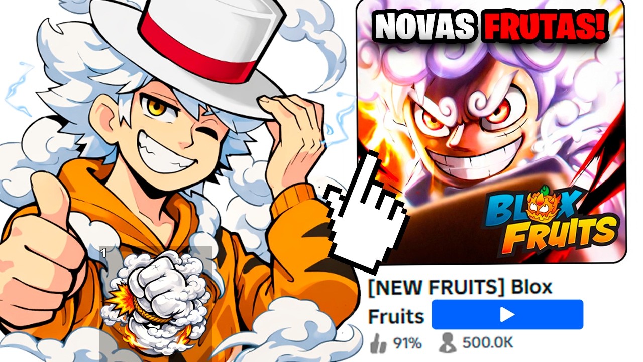 OBRIGADO BLOX FRUITS.. FINALMENTE AS NOVAS FRUTAS ESTÃO CHEGANDO!!