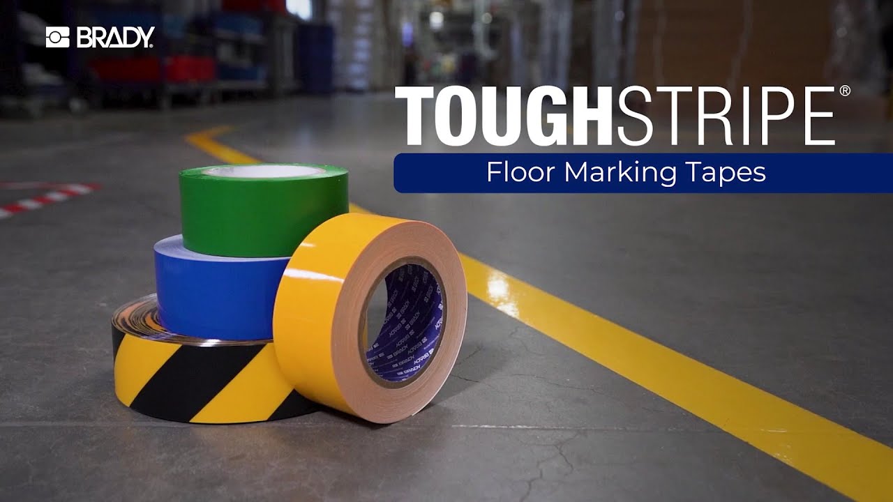 Brady ToughStripe Floor Marking Tapes | Product Line Overview