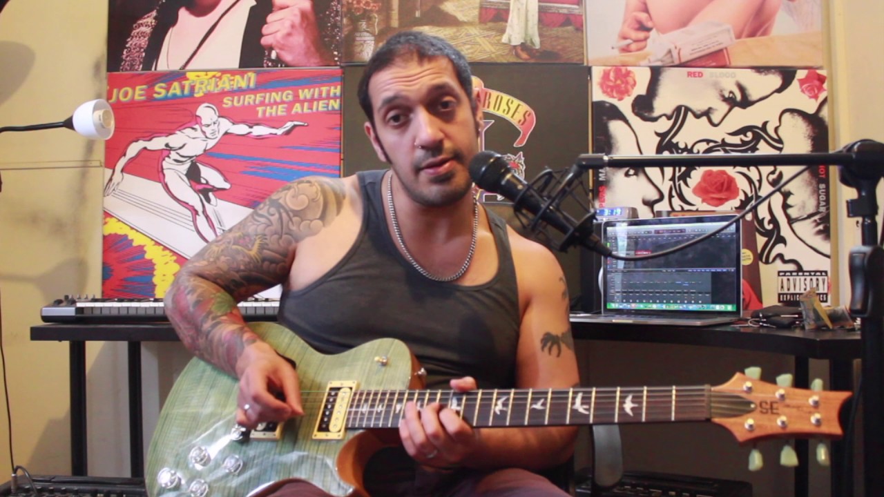 How to play ‘Hells Bells’ by ACDC Guitar Solo Lesson w/tabs