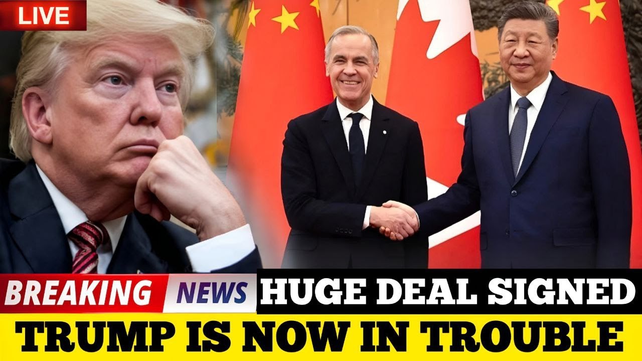 1 MIN AGO: Canada Just Made a Huge Deal With China — Trump Is Now in Trouble