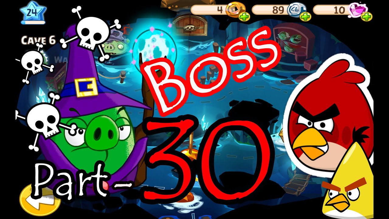 Angry Birds Epic: Part-30 Gameplay Chronicle Cave 6: Endless Winter 9-10 (Boss Fight-Water of Life)