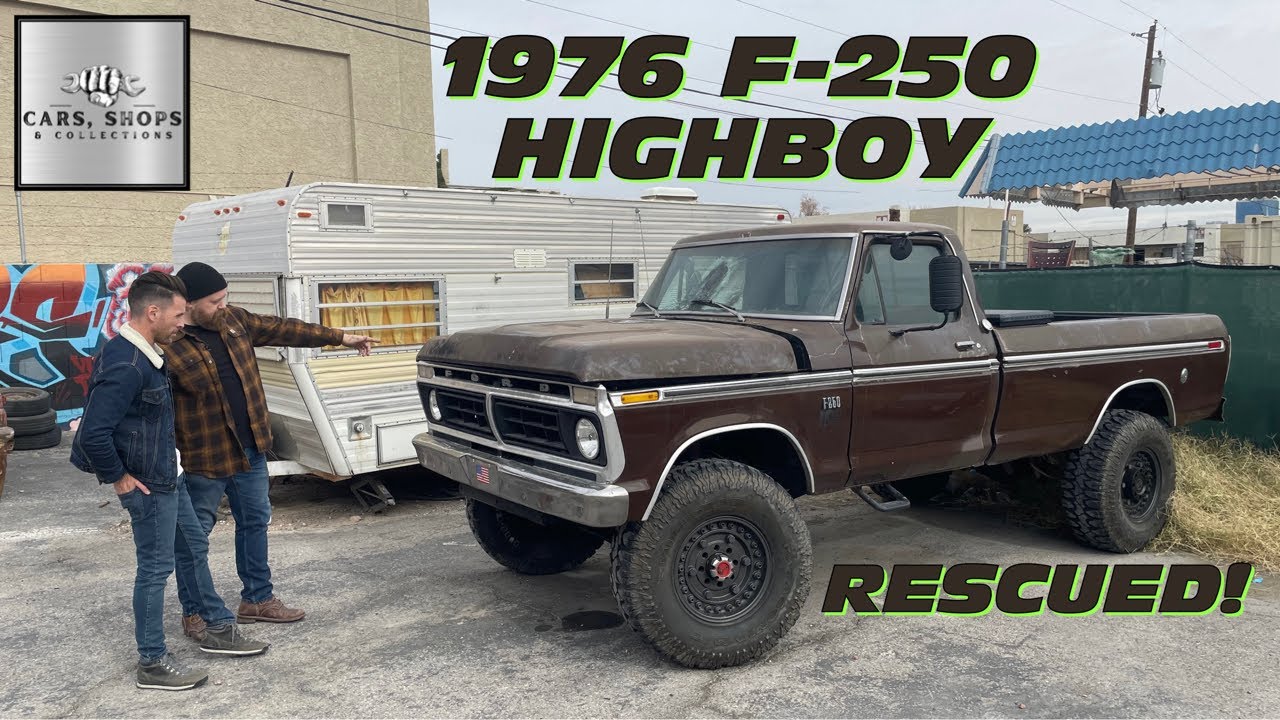 1976 Ford F-250 Ranger Highboy! RESCUED!