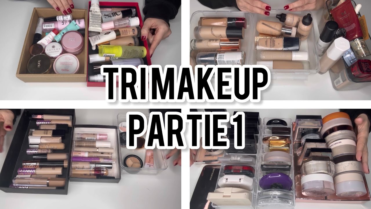 Je TRIE mon MAKEUP! DECLUTTER partie 1