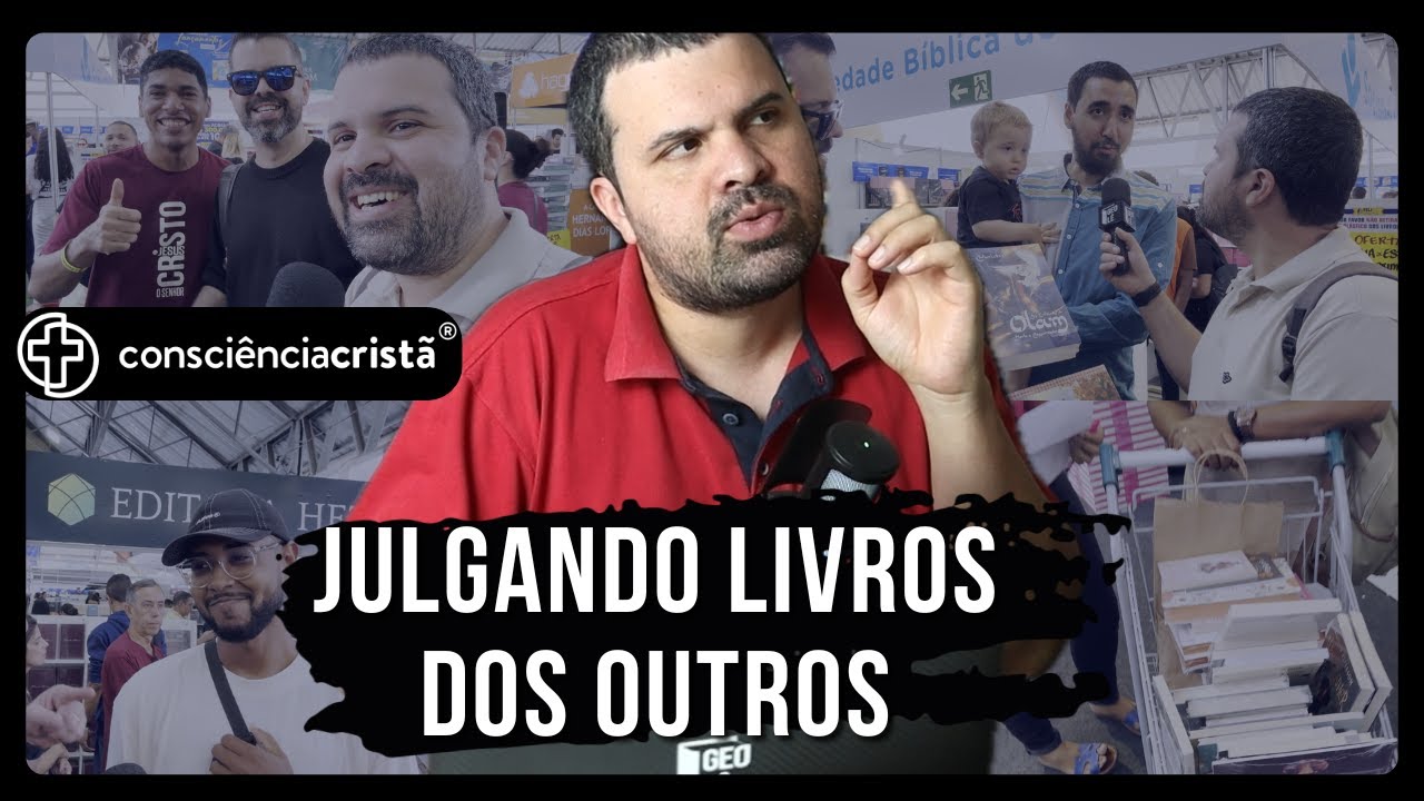 JULGANDO LIVROS na Livraria da Consciência Cristã