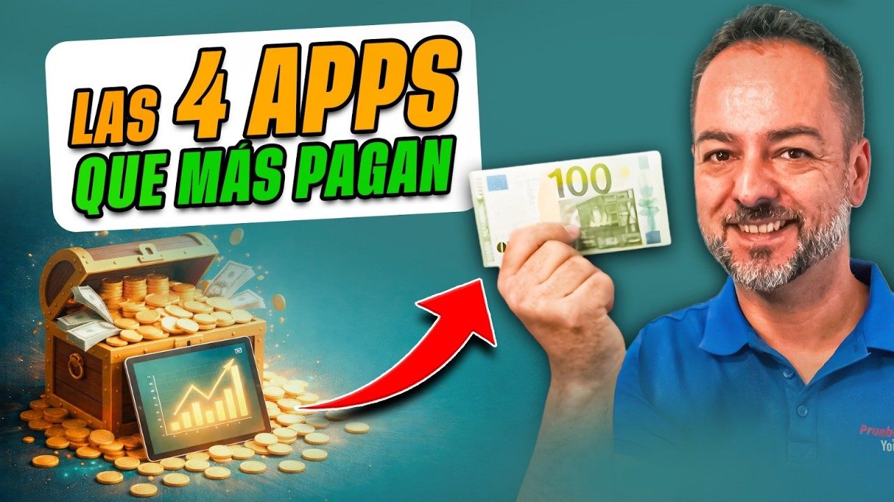 4 apps COMPROBADAS para dinero extra