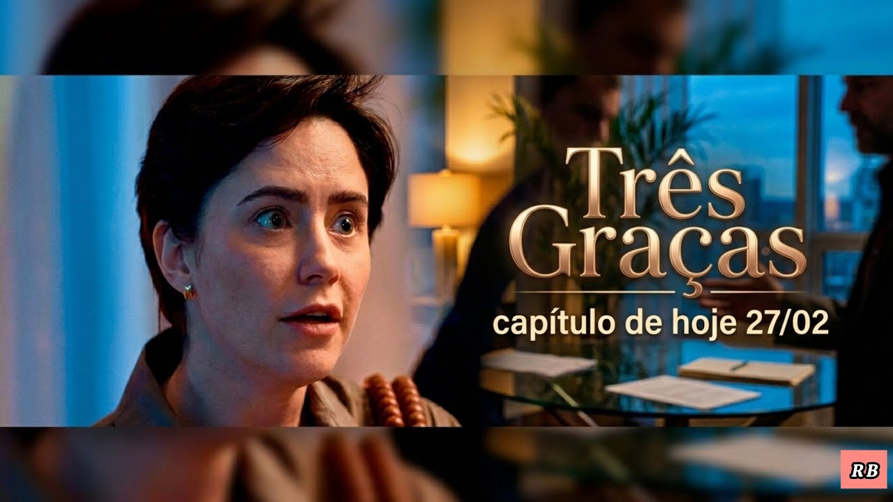 Três Graças: capítulo de hoje sexta-feira 27/02