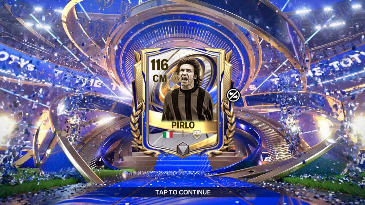 Got high rated legend Pirlo for free FC voucher in TOTY DRAFT in FC mobile 2026!!!