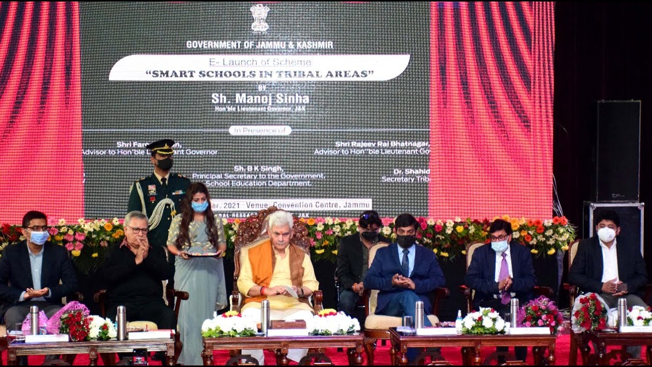 UT Govt&rsquo;s historic initiative of transforming 200 schools into Smart Schools for Tribal communities