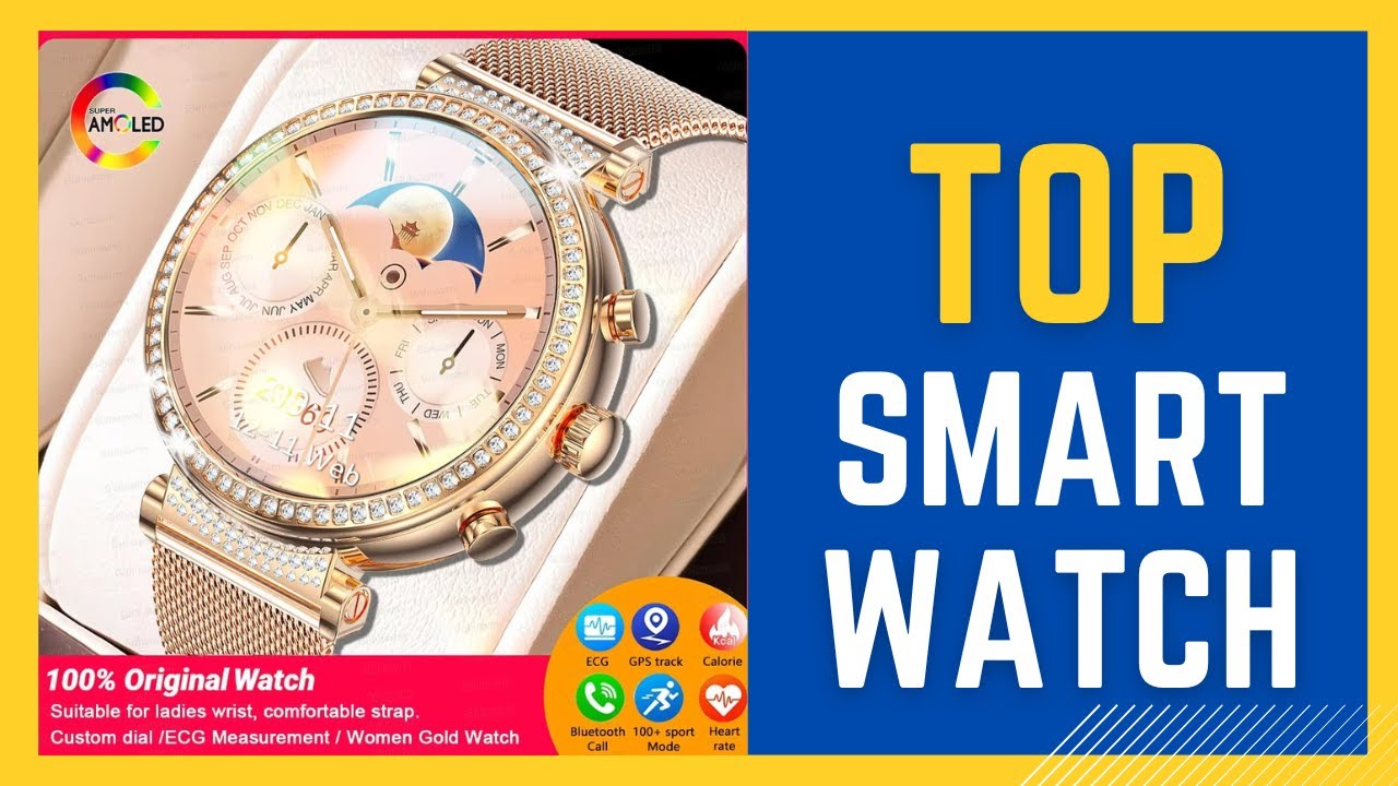 Best Smart Watch | for Women Health ECG Sport Lady Watch Full Review in 2025