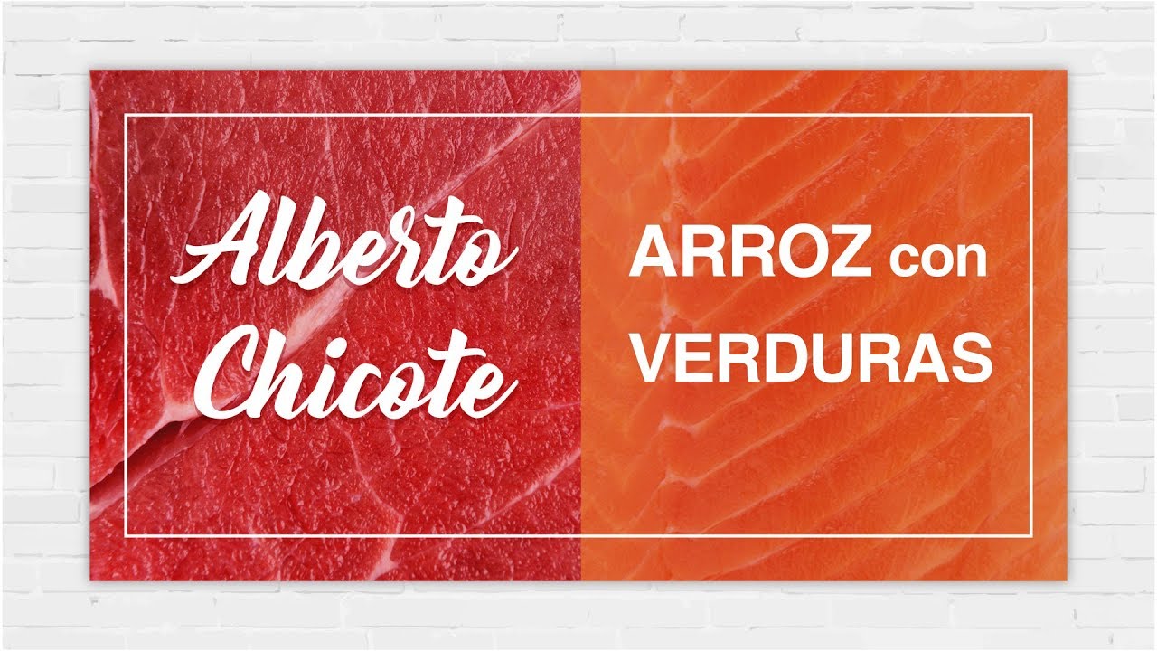 ARROZ con VERDURAS (Vegetariano) ALBERTO CHICOTE