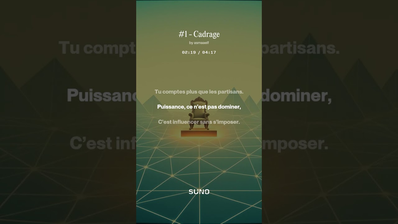 #1 INTRODUCTION & CADRAGE — Puissance silencieuse : Compétence, Indépendance, Leadership
