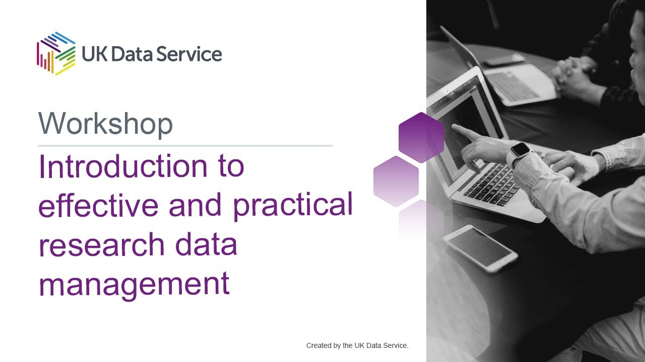 Introduction to effective and practical research data management