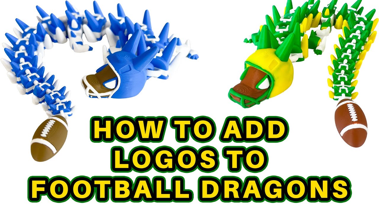How to Add Logos to Your Football Dragon Prints 🏈🐉