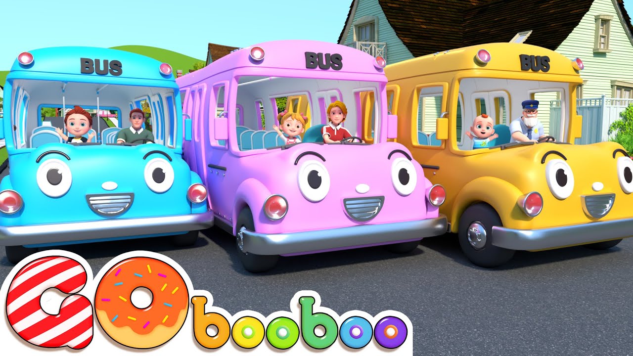 NOVO! As Rodas do Ônibus! | Canções Para Crianças | GoBooBoo Músicas Infantis
