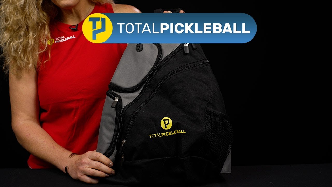 Take a closer look at the Total Pickleball Paddle Sling Bag