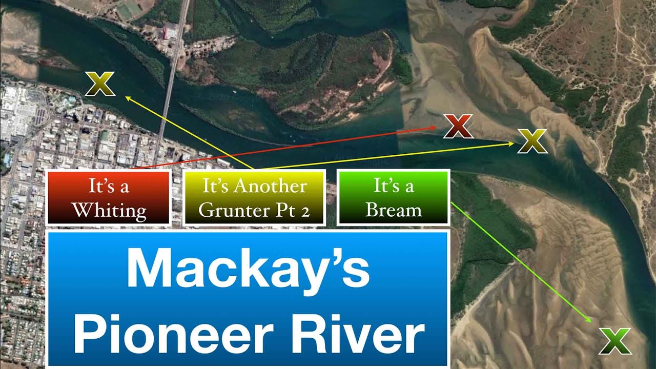 Mackay's Pioneer River with the GoPro Hero 9 in 5K - Bonus fishing spots