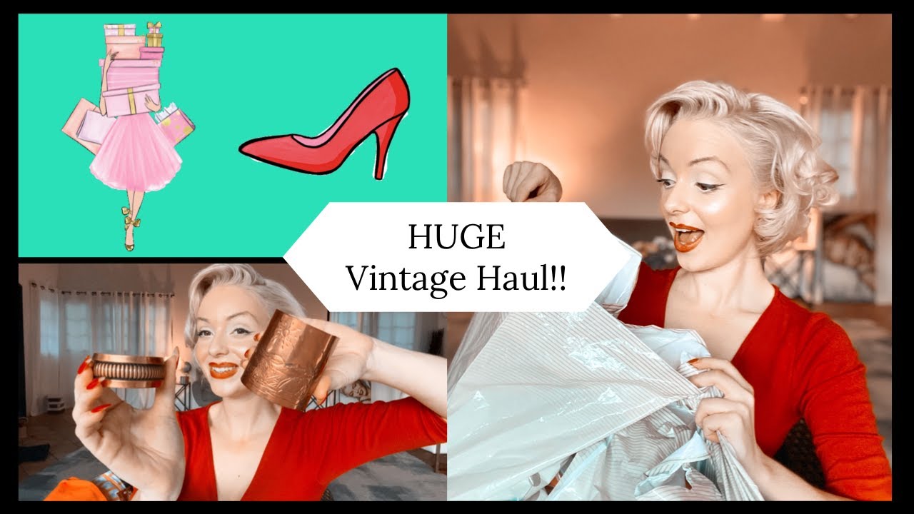 HUGE VINTAGE HAUL!!