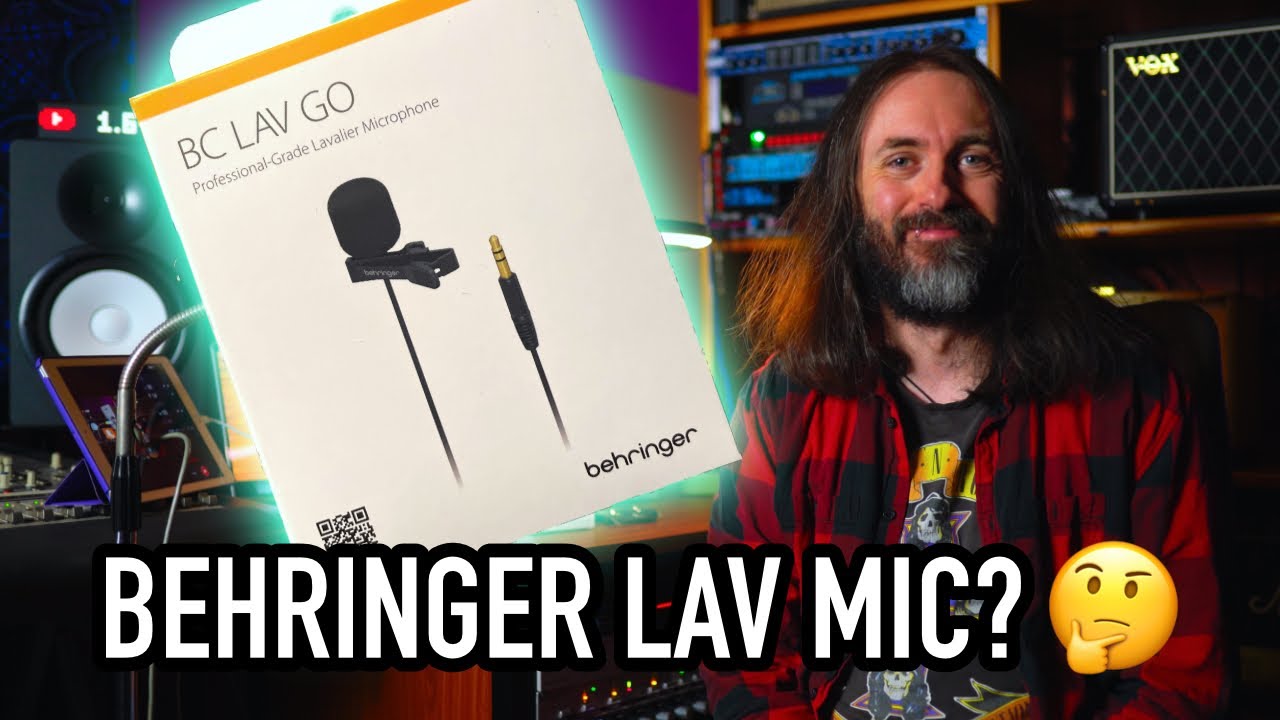 🎤  Behringer BC LAV GO & Rode VXLR+ - Unboxing and Comparison with Sennheiser MD421 🧐