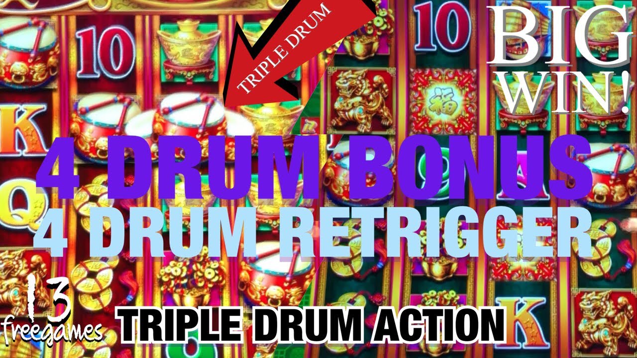 BEST BONUS & WIN OF THE NIGHT ON DANCING DRUMS PROSPERITY 🎰 4 DRUM BONUS ACTION 13 FREE GAMES 👍😁