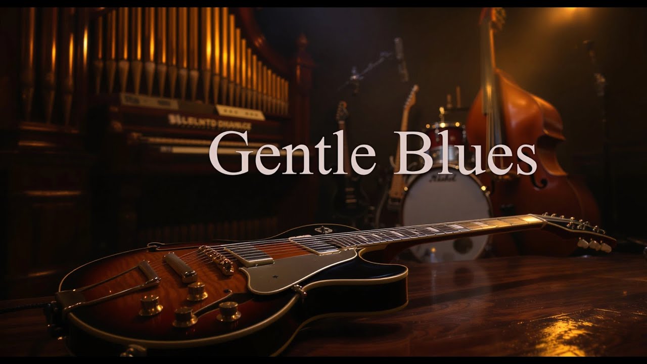 Gentle Blues | Relaxing Electric Guitar & Organ Duo for Late Nights