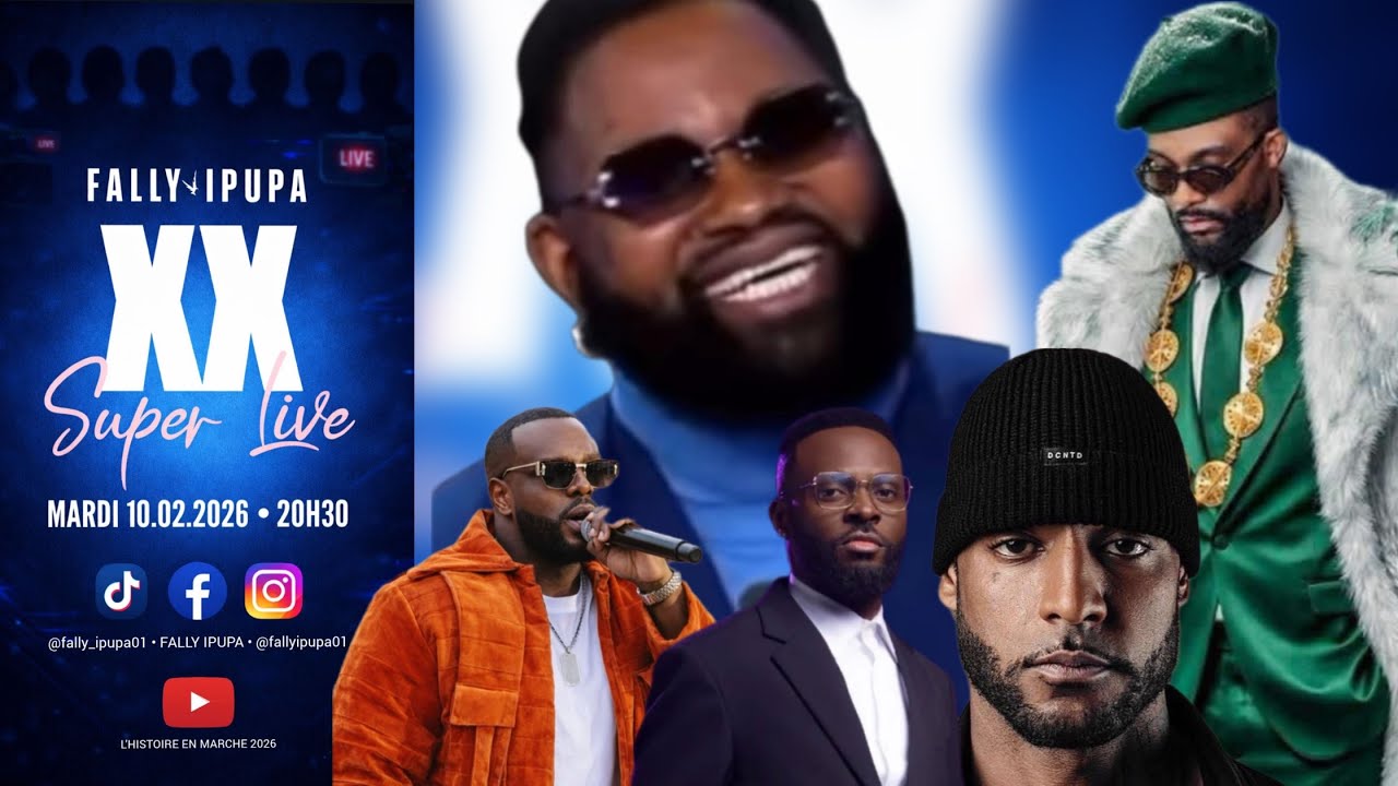 Fally donne la leçon du maître live de la gloire ferré warrior afuli abini plekes;booba tape gims