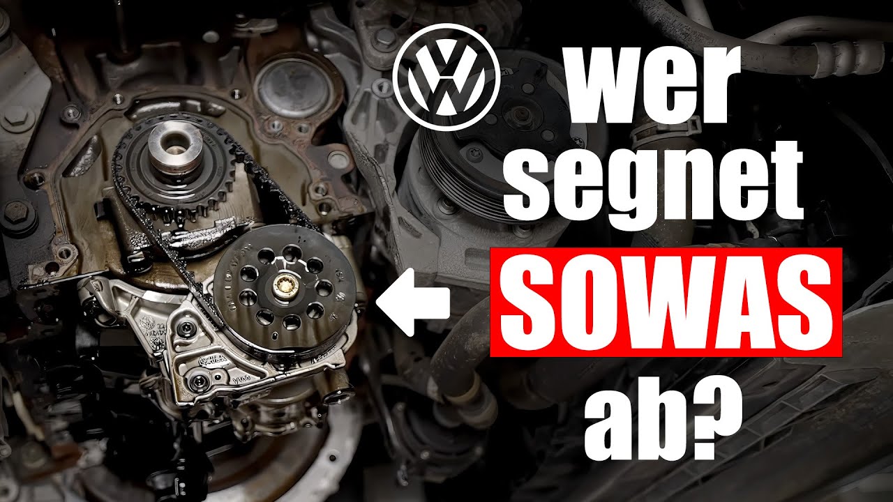 Zahnriemen im Öl - der irrsinnige VW-Diesel Motorkiller!