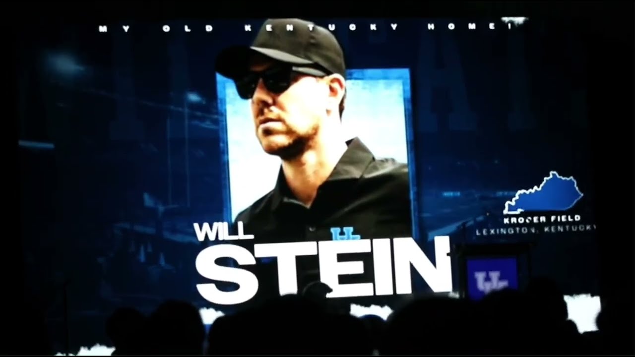 Will Stein Kentucky Press Conference