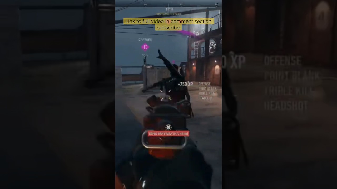 Insanely Fast Triple Kill