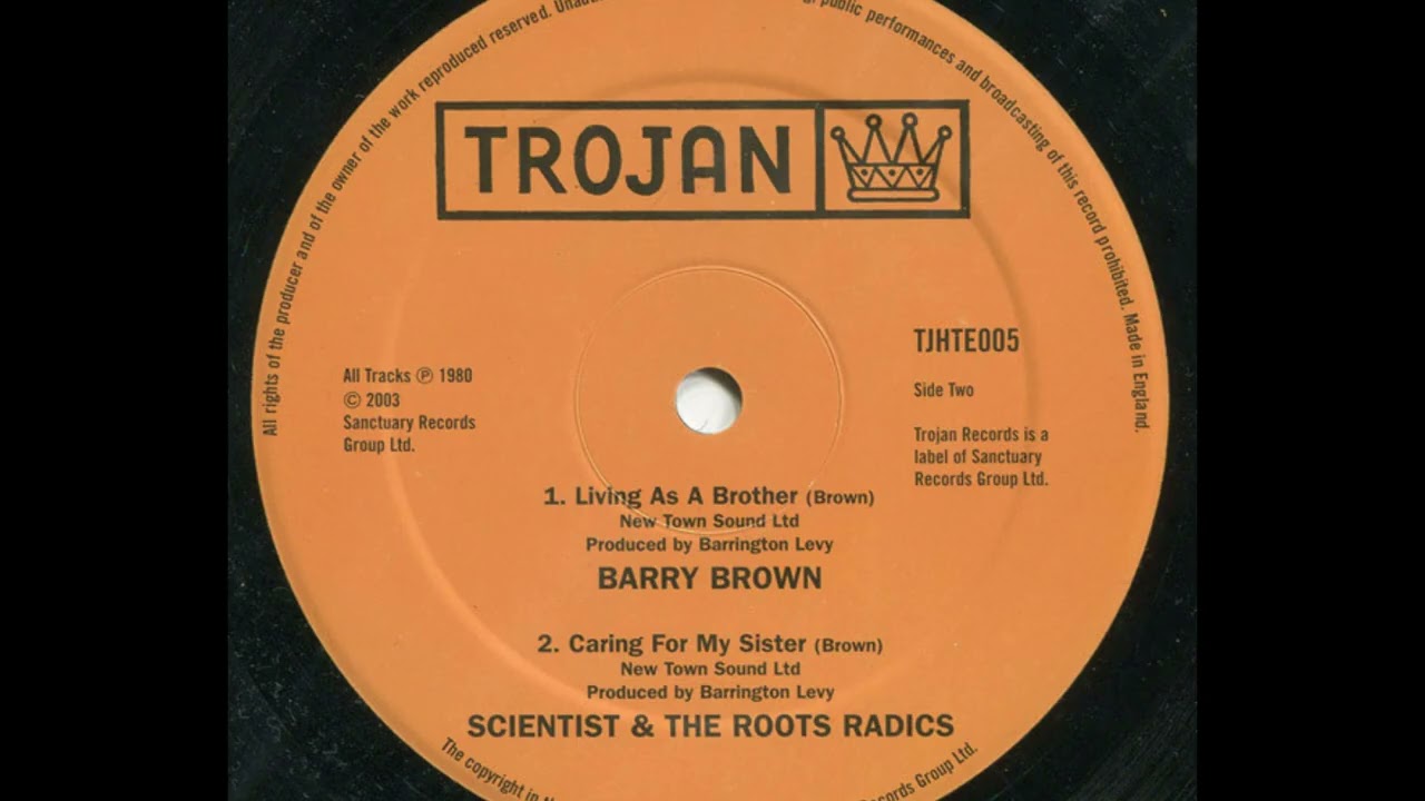 BUNNY LIE LIE / SCIENTIST ♦ Living As A Brother / Caring For My Sister [Dub] {TROJAN 10