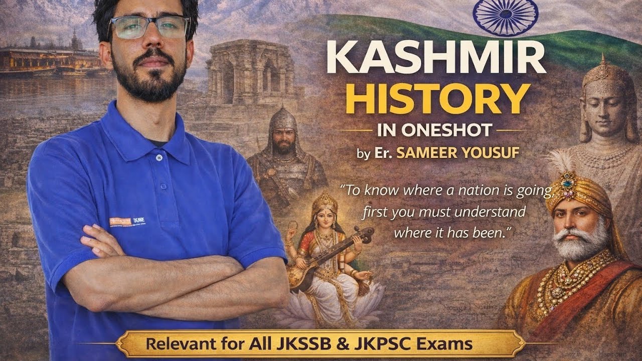 Kashmir History Full Marathon | From Mahabharata Era to Dogra Rule | Complete Course for JKSSB,JKPSC