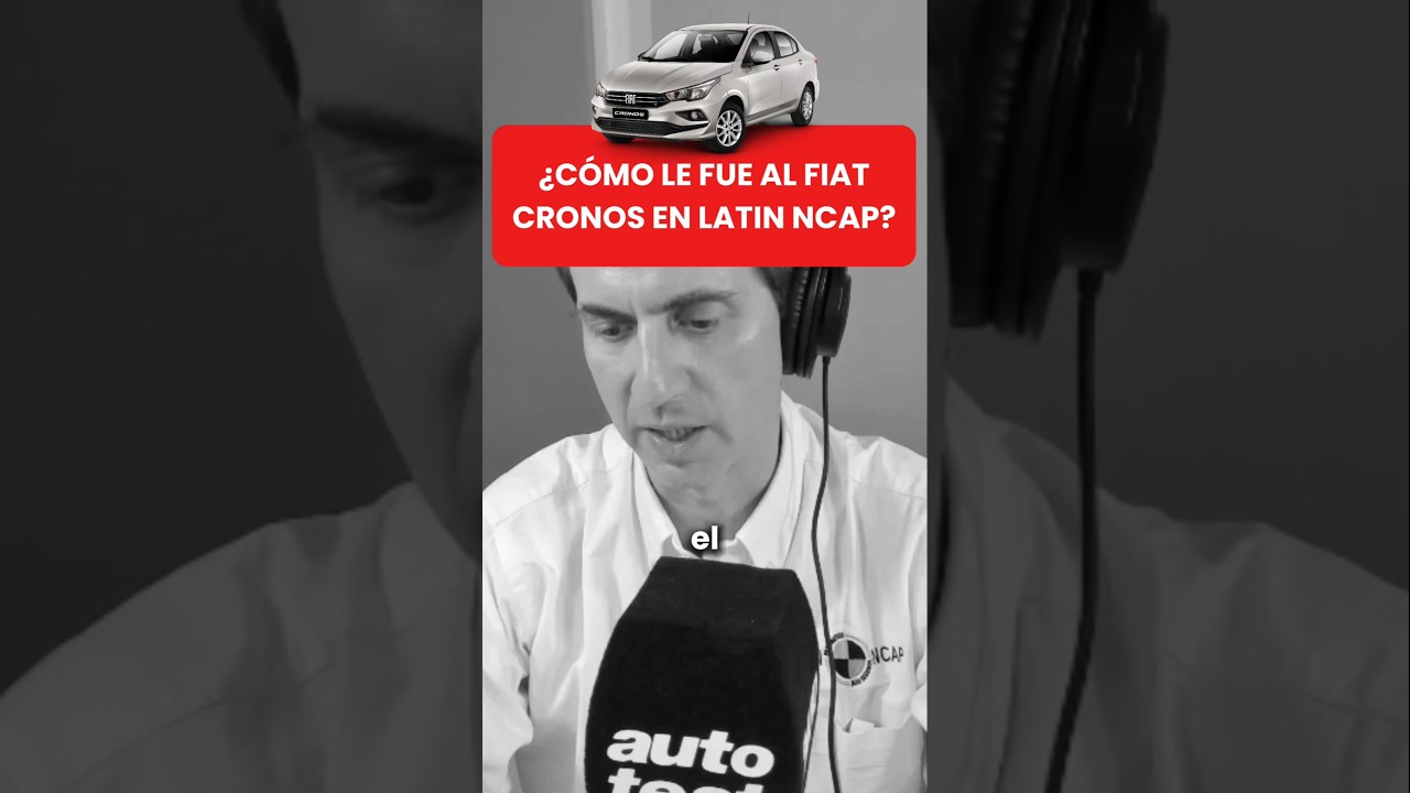El Fiat Cronos y su POBRE RESULTADO en Latin NCAP