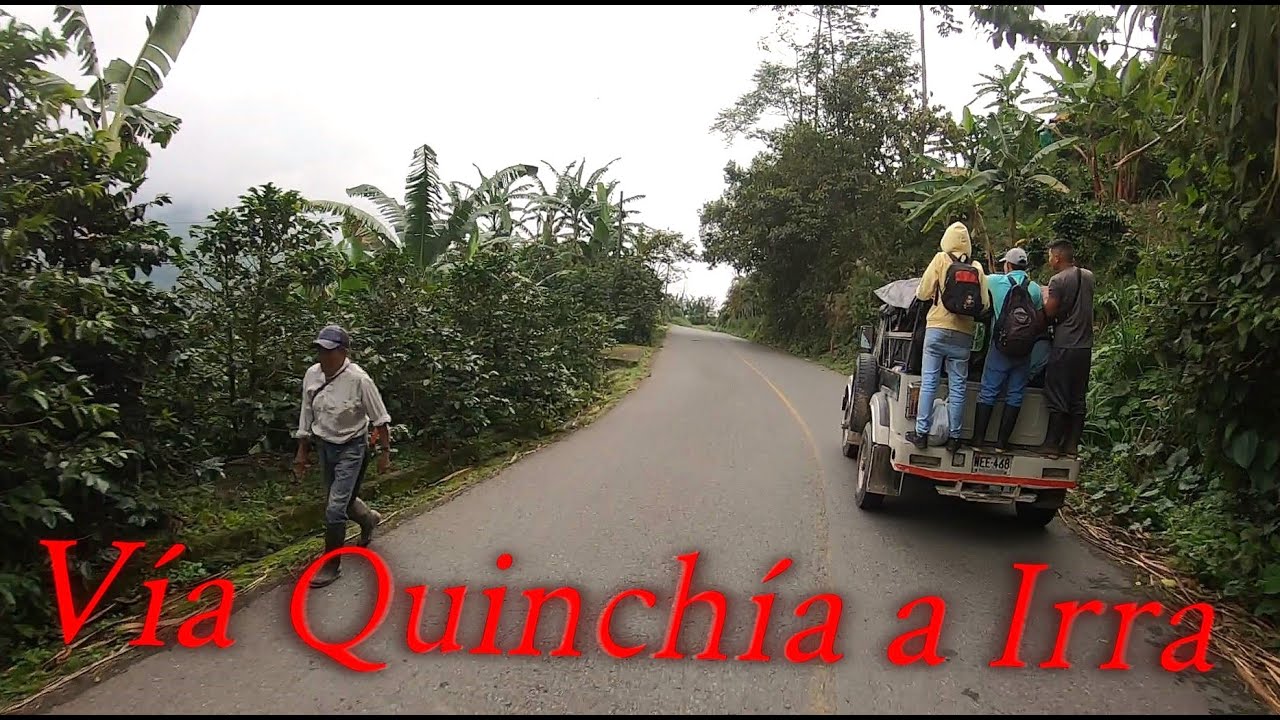 Quinchía a Irra , en el departamento de Risaralda.  #meteor350  #royalenfieldejecafetero