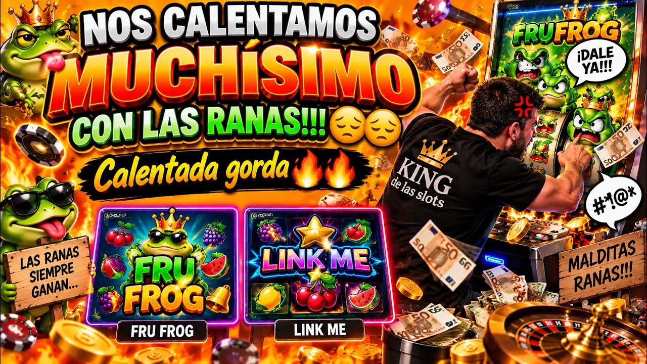 FRU FROG Y LINK ME A 6€!!! Calentada gorda 🔥 🔥 #casino #slot #youtubeshorts #feedshorts #jackpot 