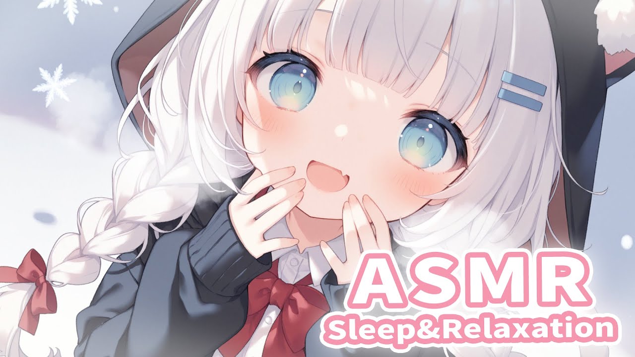 ASMR Oil Ear Cupping for Sleep 💙 (Ear Massage, Ear Eating, Ear Blowing, 耳塞ぎ, 耳ふぅ)
