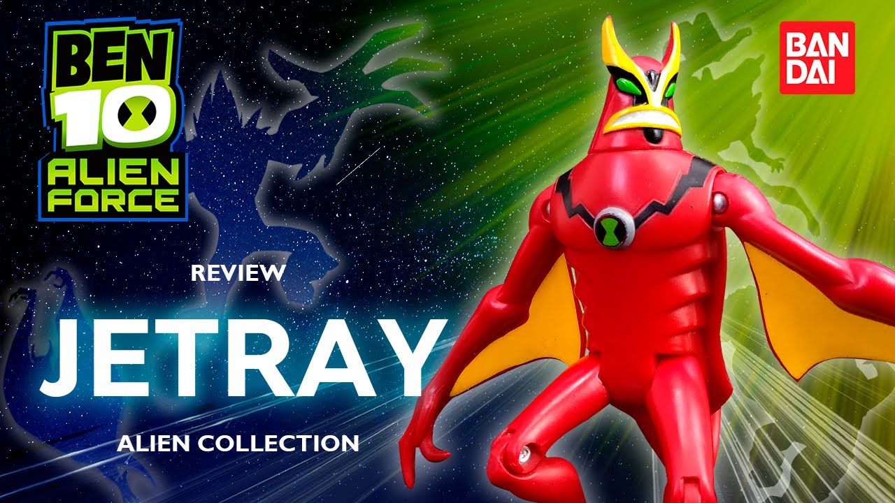Ben 10 Jetray Review | Figuras de Ben 10