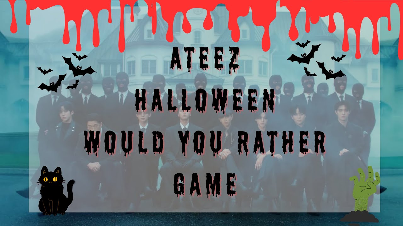 Ateez would you rather | Halloween edition 