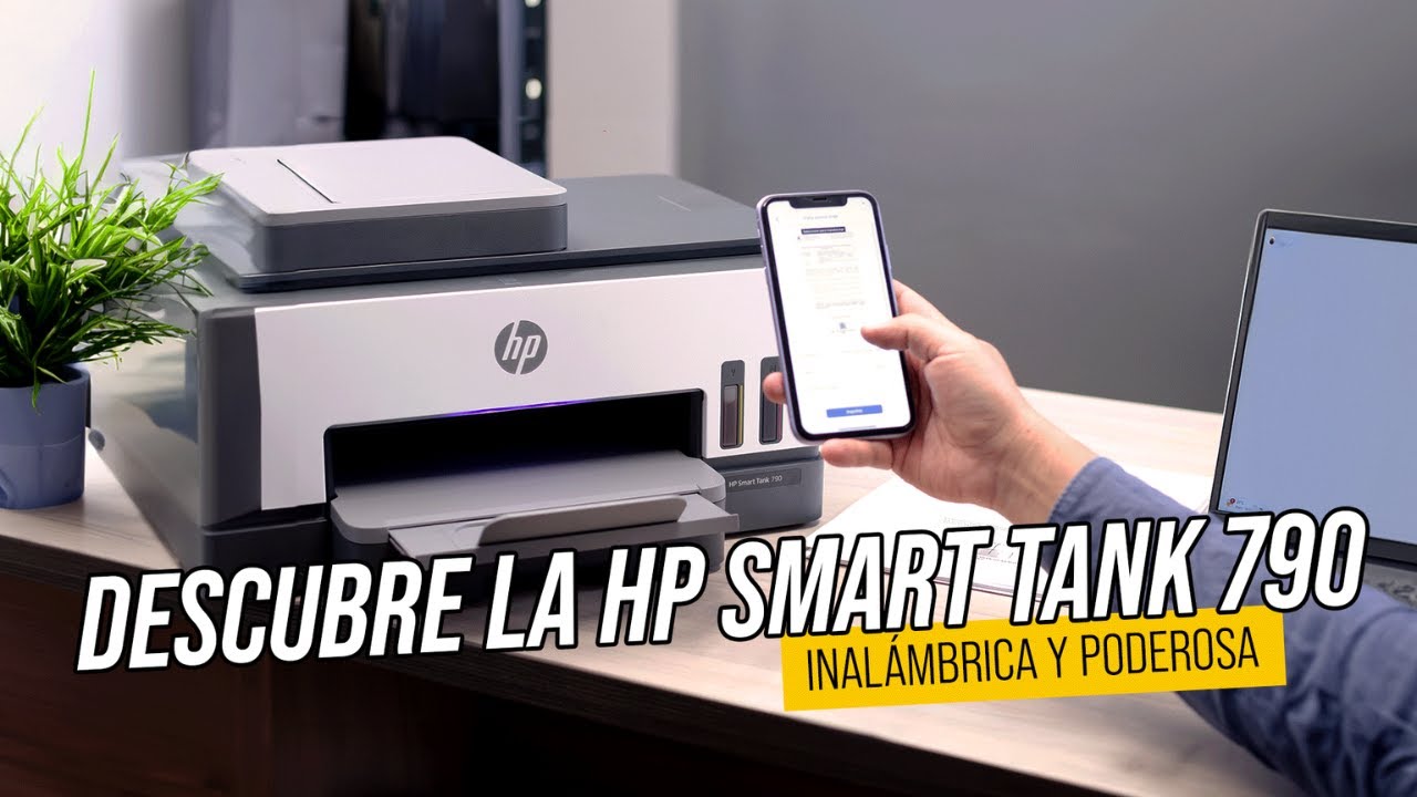 HP Smart Tank 790: Impresora Inal&aacute;mbrica y poderosa