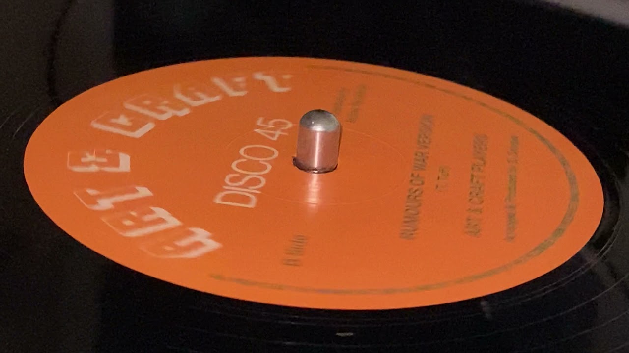 ART & CRAFT PLAYER ~ Humours Of War Version (TONY TUFF, JAH STITCH ~ Rumours Of War, B Side)