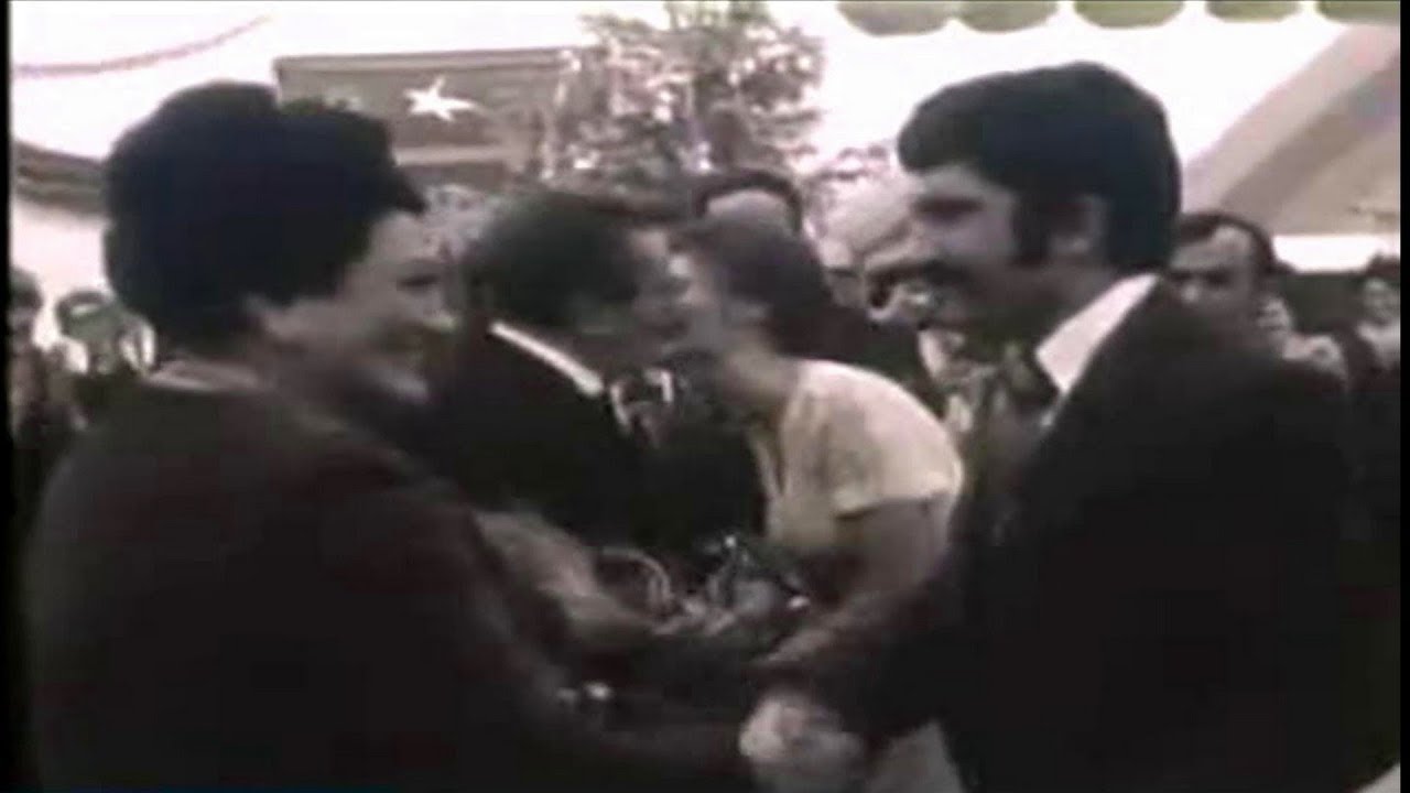 Josip Broz Tito i Jovanka doček nove godine u Novom Sadu 1977, NOVI SAD, SAP Vojvodina